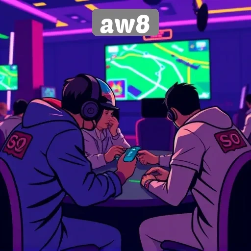 Komunitas Game di AW8 dan Interaksi Antar Pemain